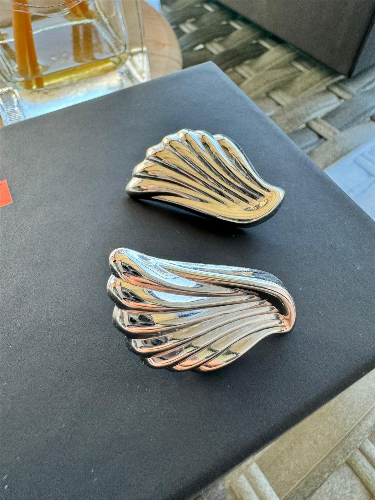 Silver Kanat Küpe