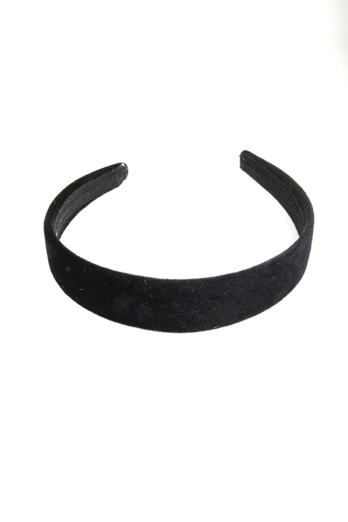 Siyah Düz Kadife Taç