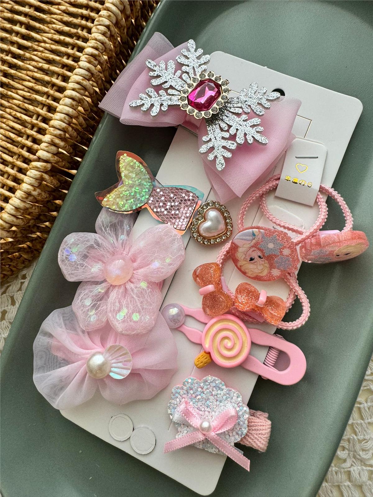 10 lu Pembe Elsa Toka Seti