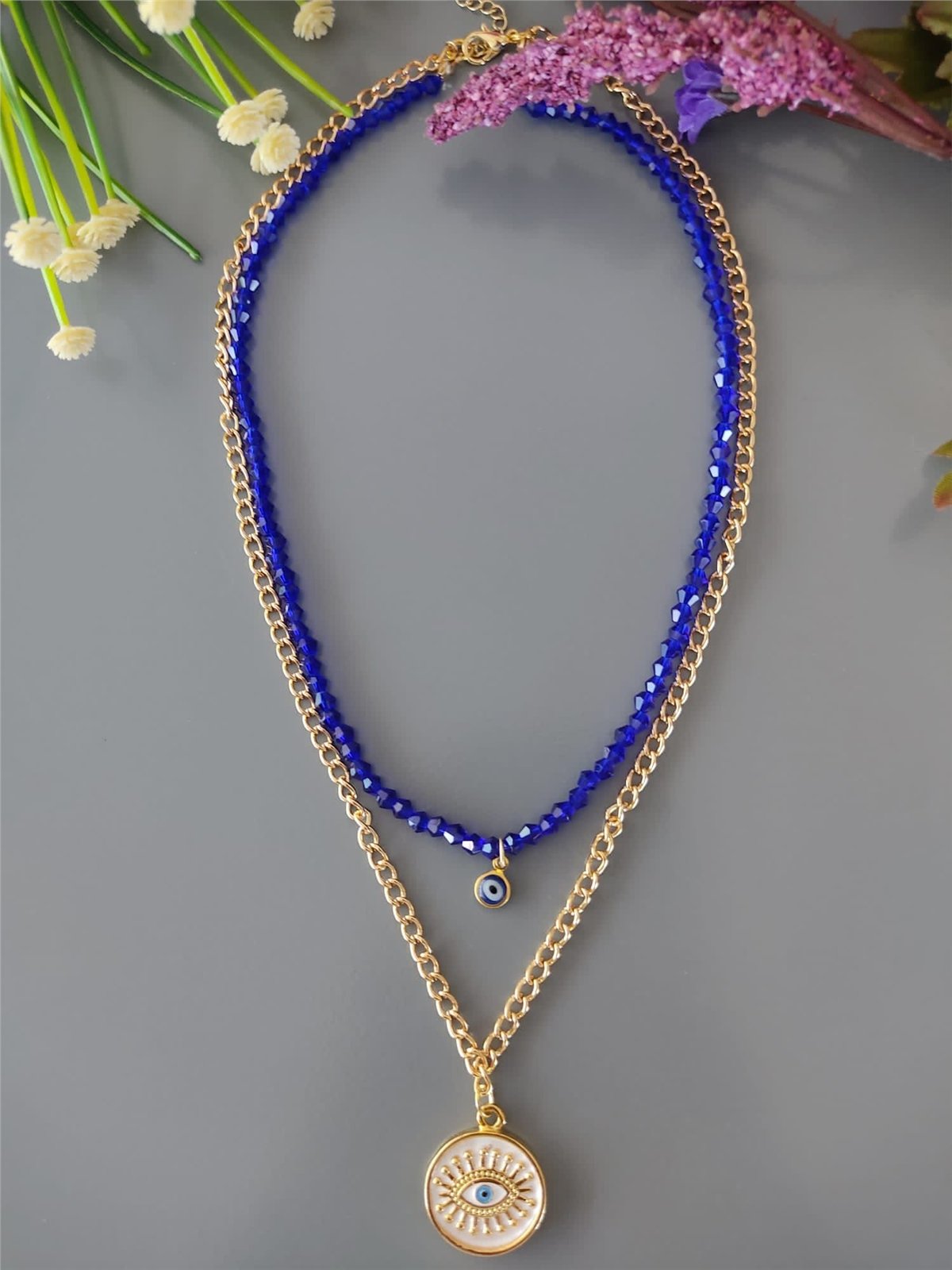 Ataç Zincirli 90 cm Ayarlanabilir Kolye