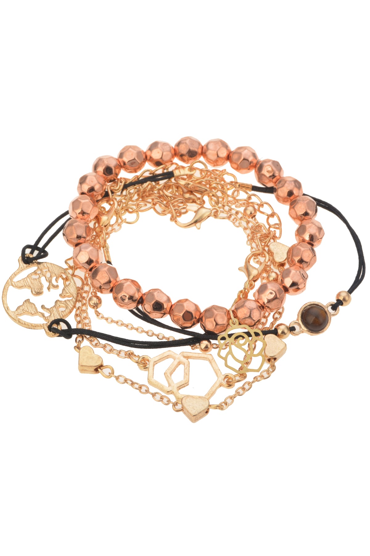 Çoklu Gold Bileklik