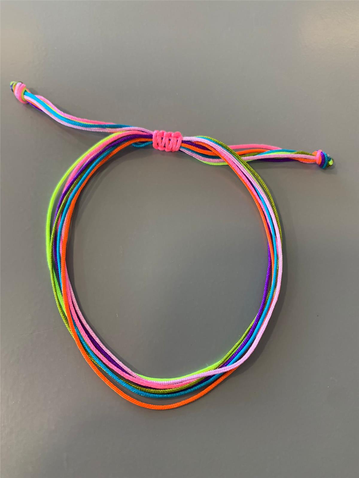 Çoklu Renkli İpli Halhal