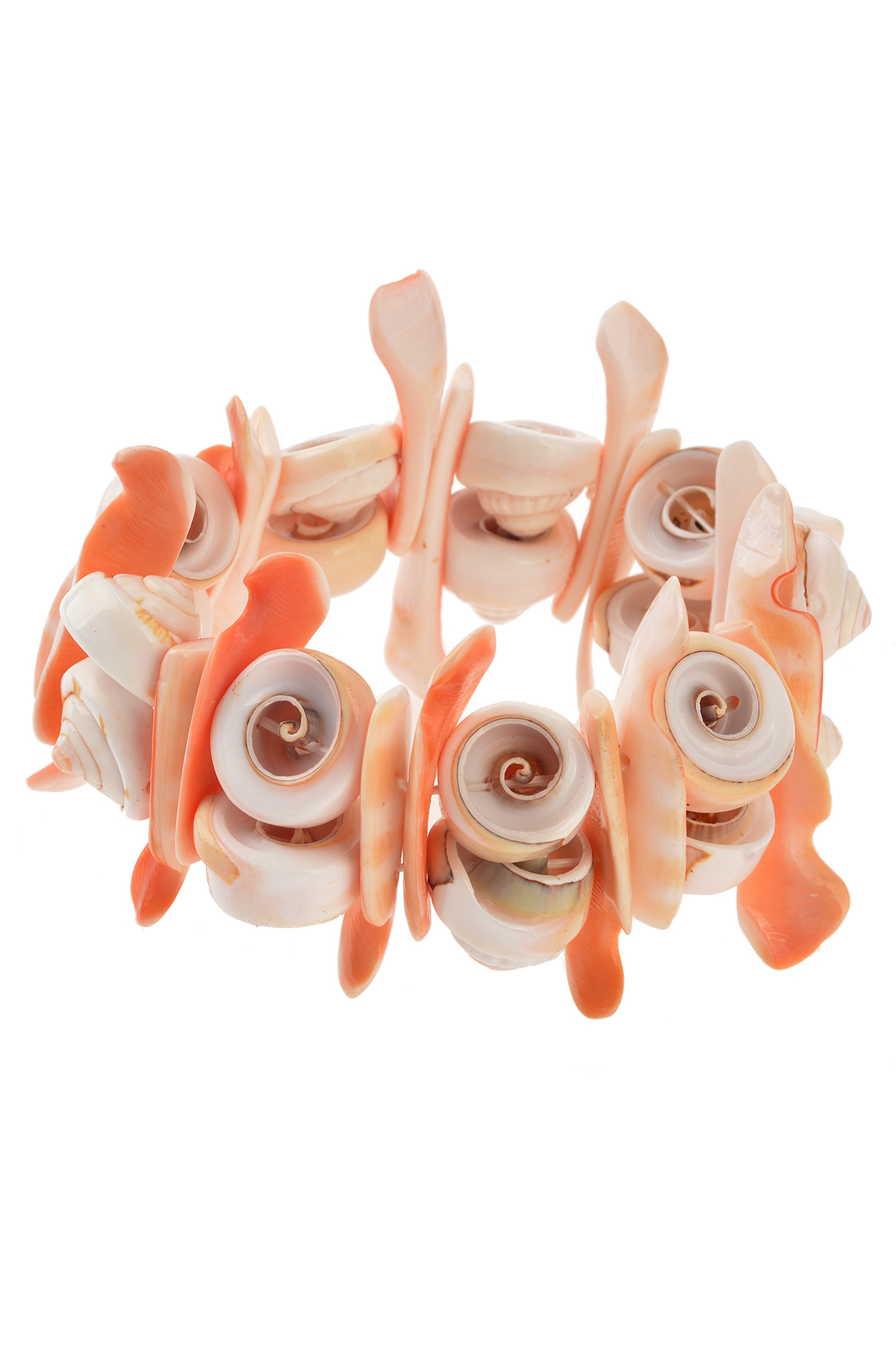 Denizkabuklu Bileklik - Turuncu