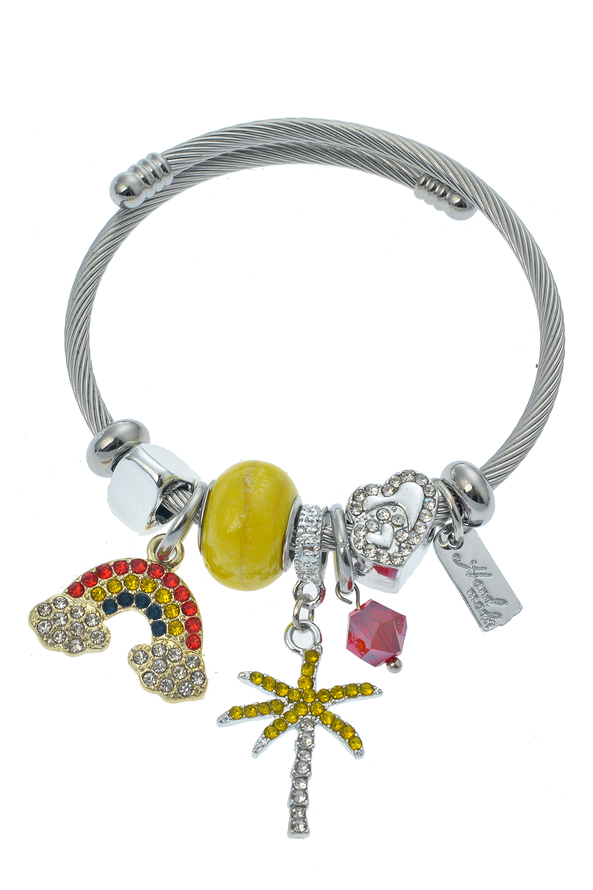 Gökkuşağı Figürlü Charm Bileklik