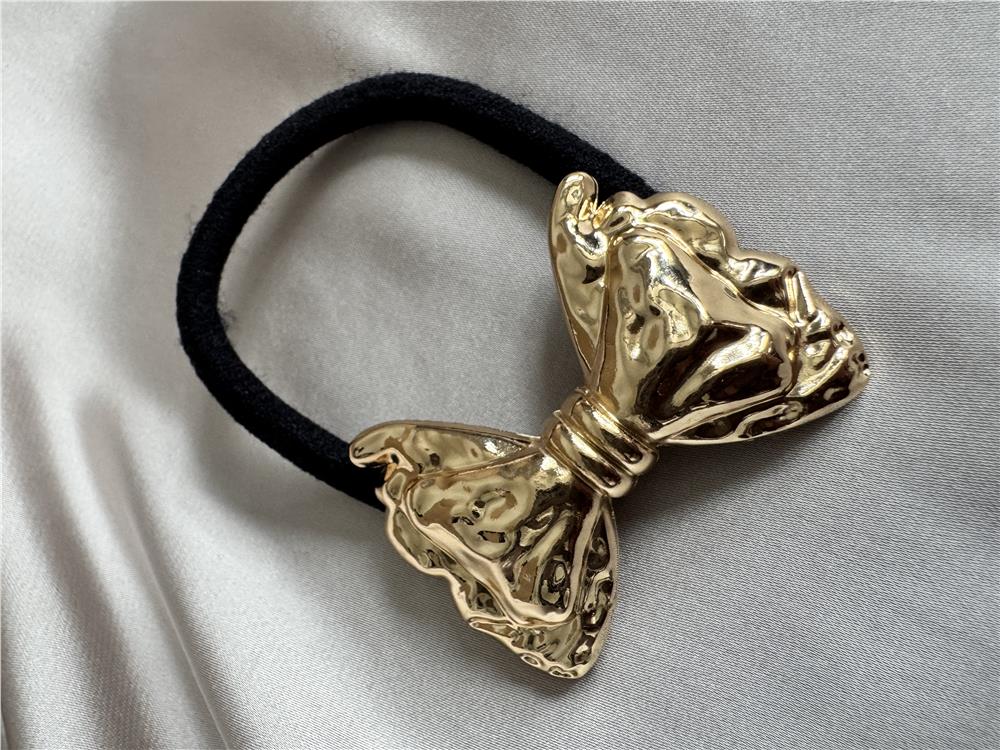 Gold Fiyonk Lastik Toka