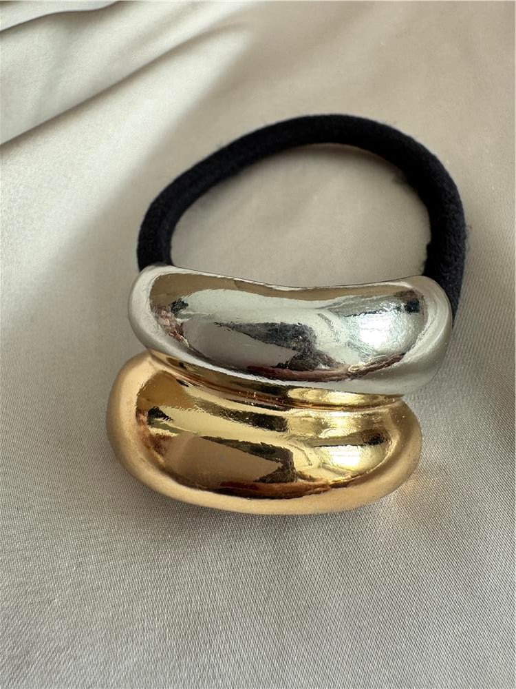 Gold Silver Lastik Toka