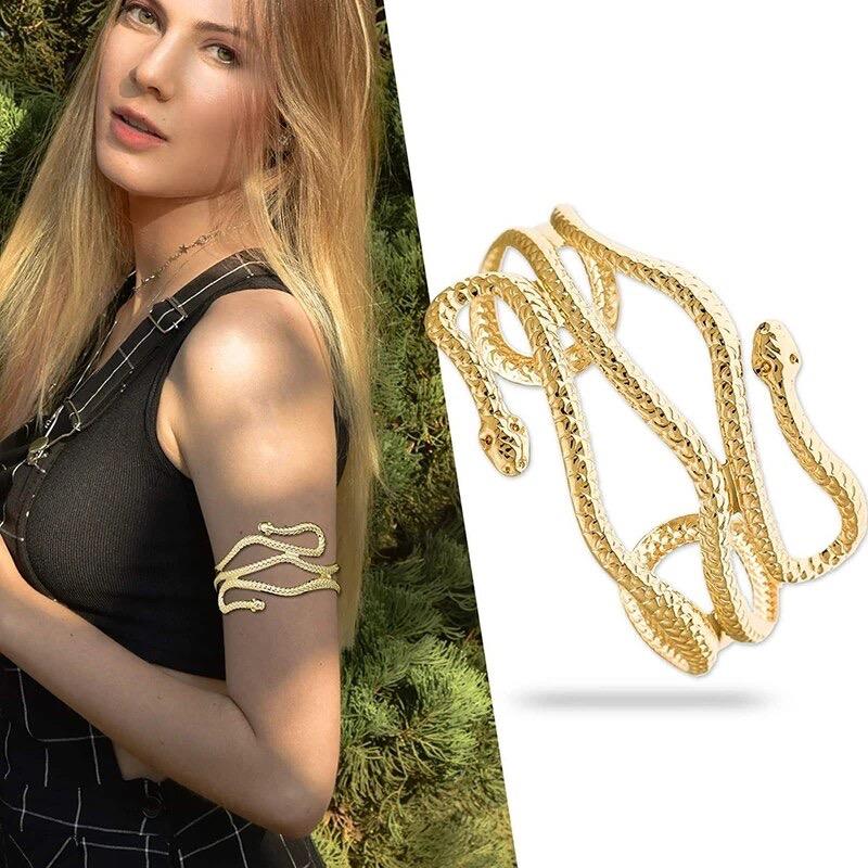 Gold Yılan Kol Aksesuarı