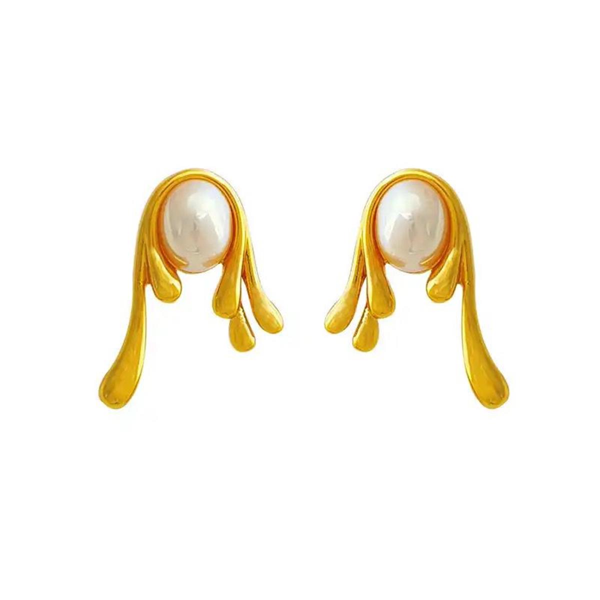 İncili Damlayan Küpe