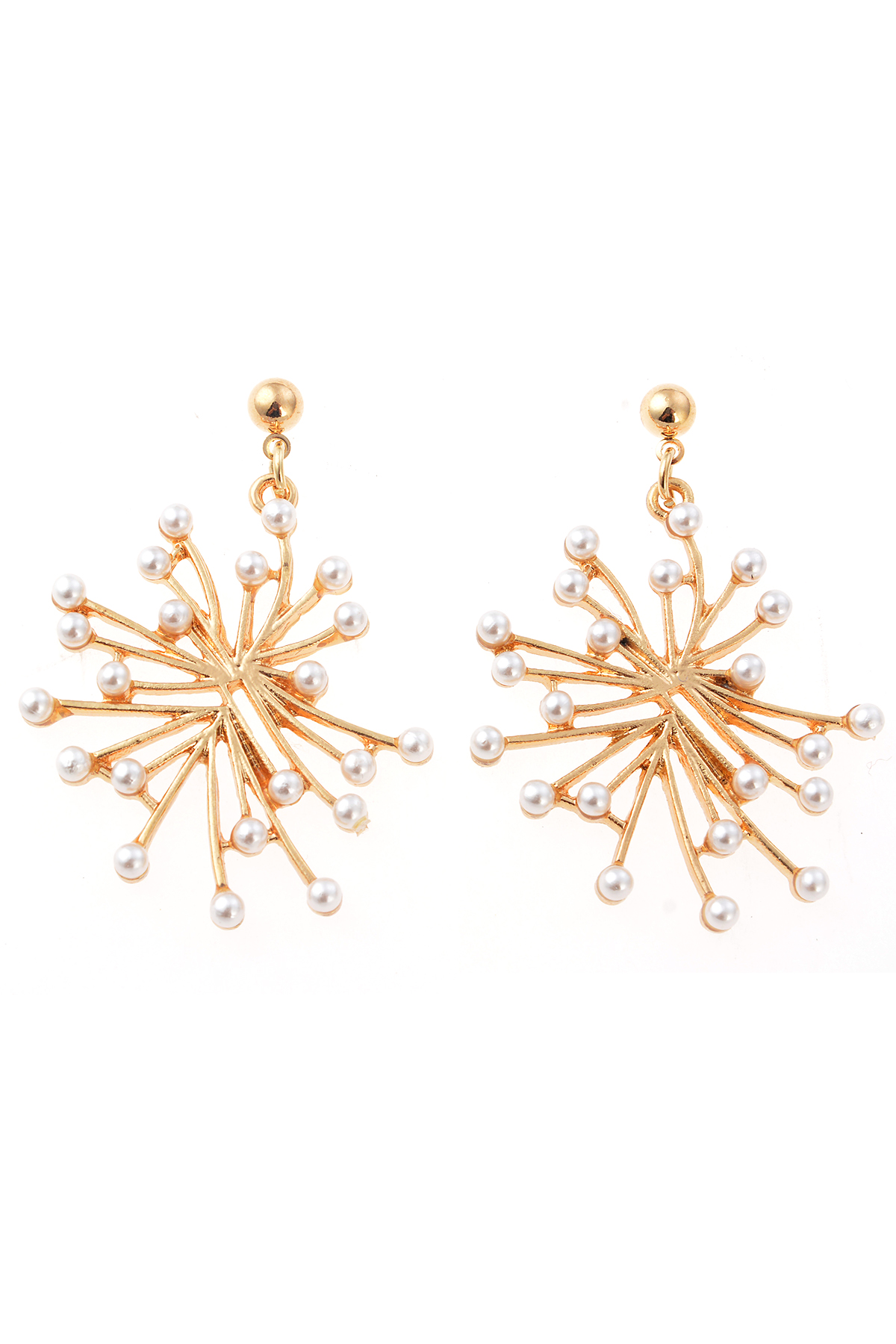 İncili Güneş Küpe