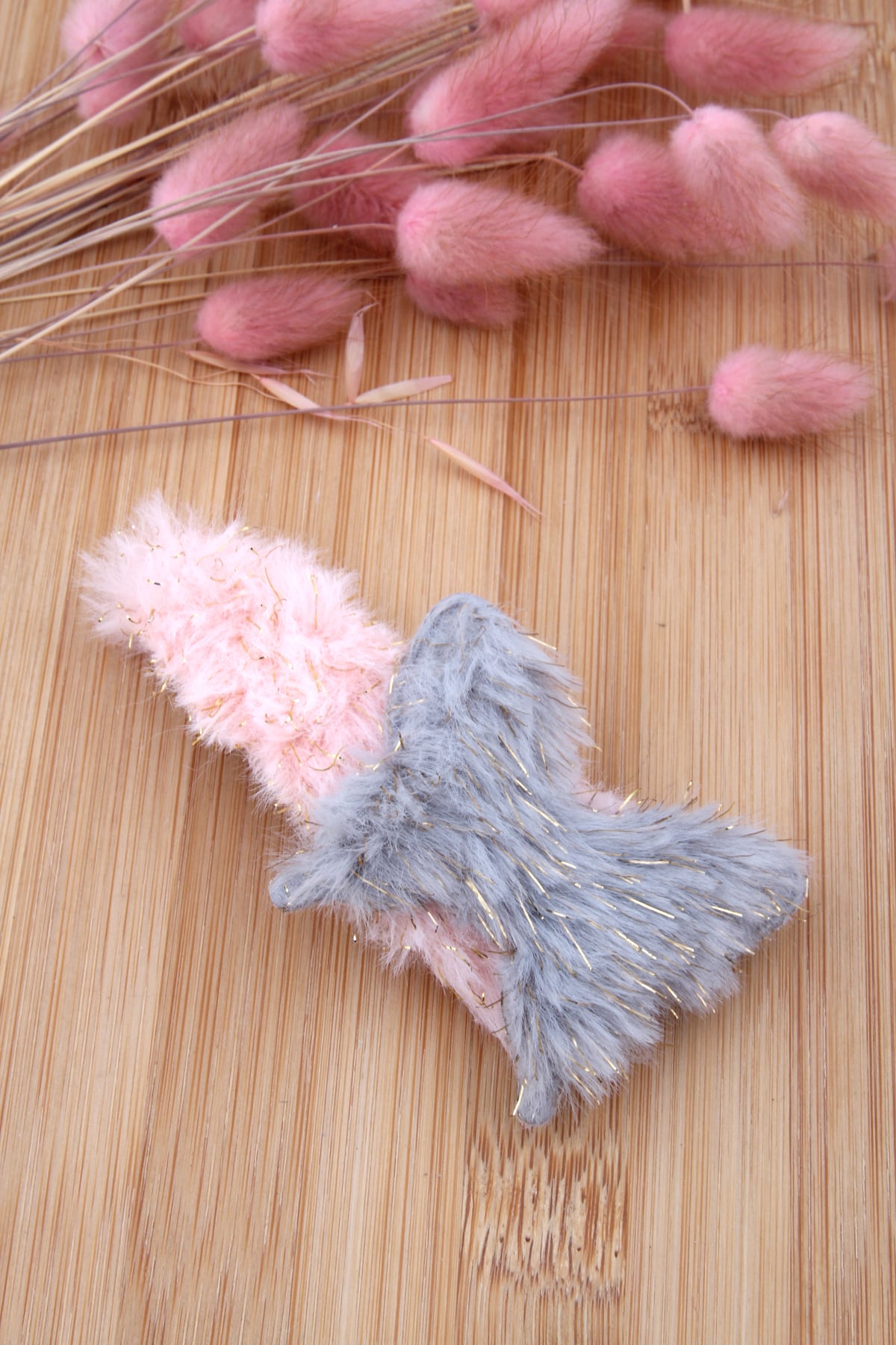 Kelebek Çıtçıt Peluş Toka