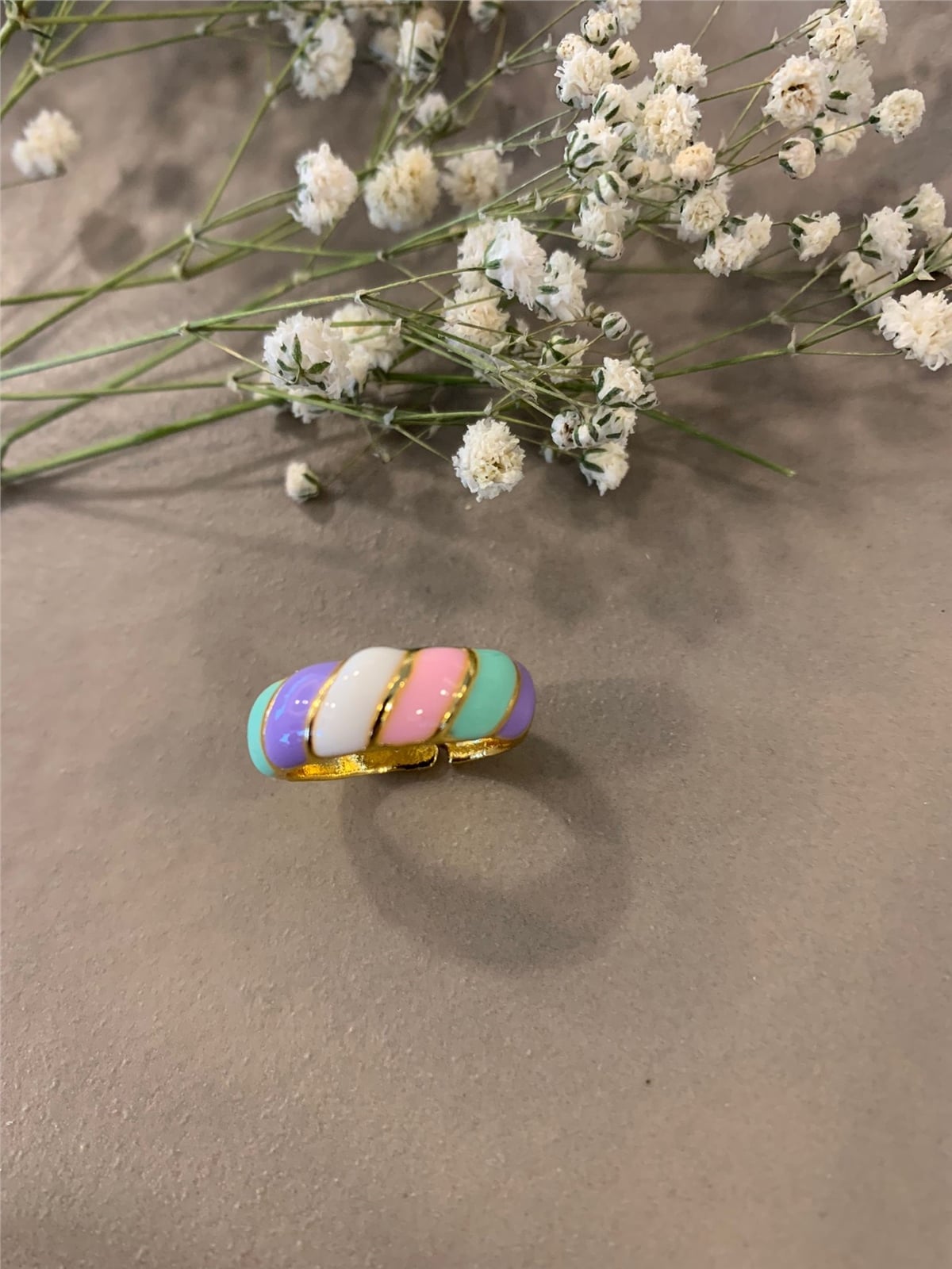Renkli Ayarlanabilir Yüzük