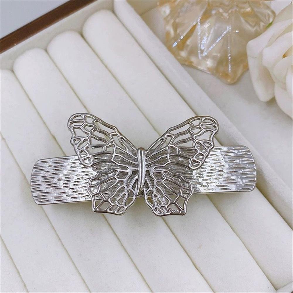 Silver Kelebekli Otomatik Toka