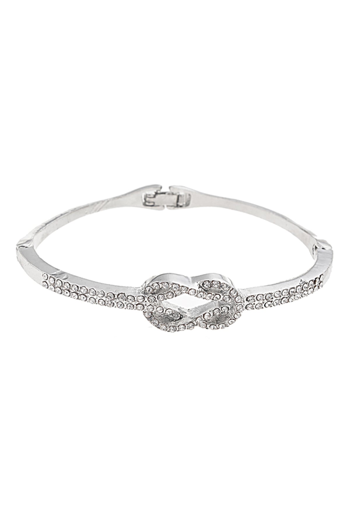 Taşlı Gold Silver Bileklik