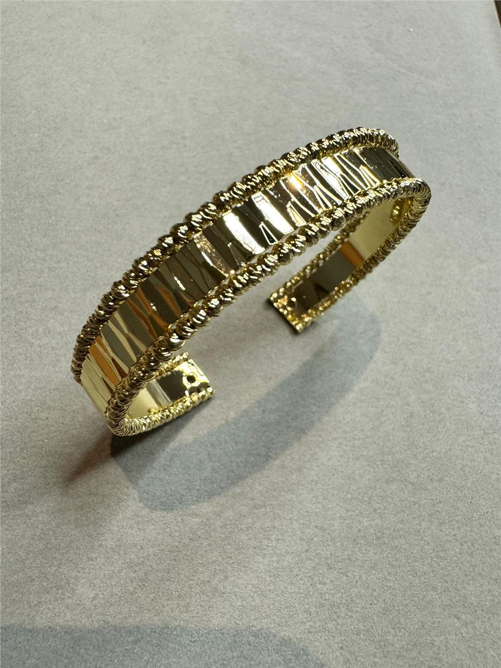 VIP Gold Dorikalı Çelik Bileklik