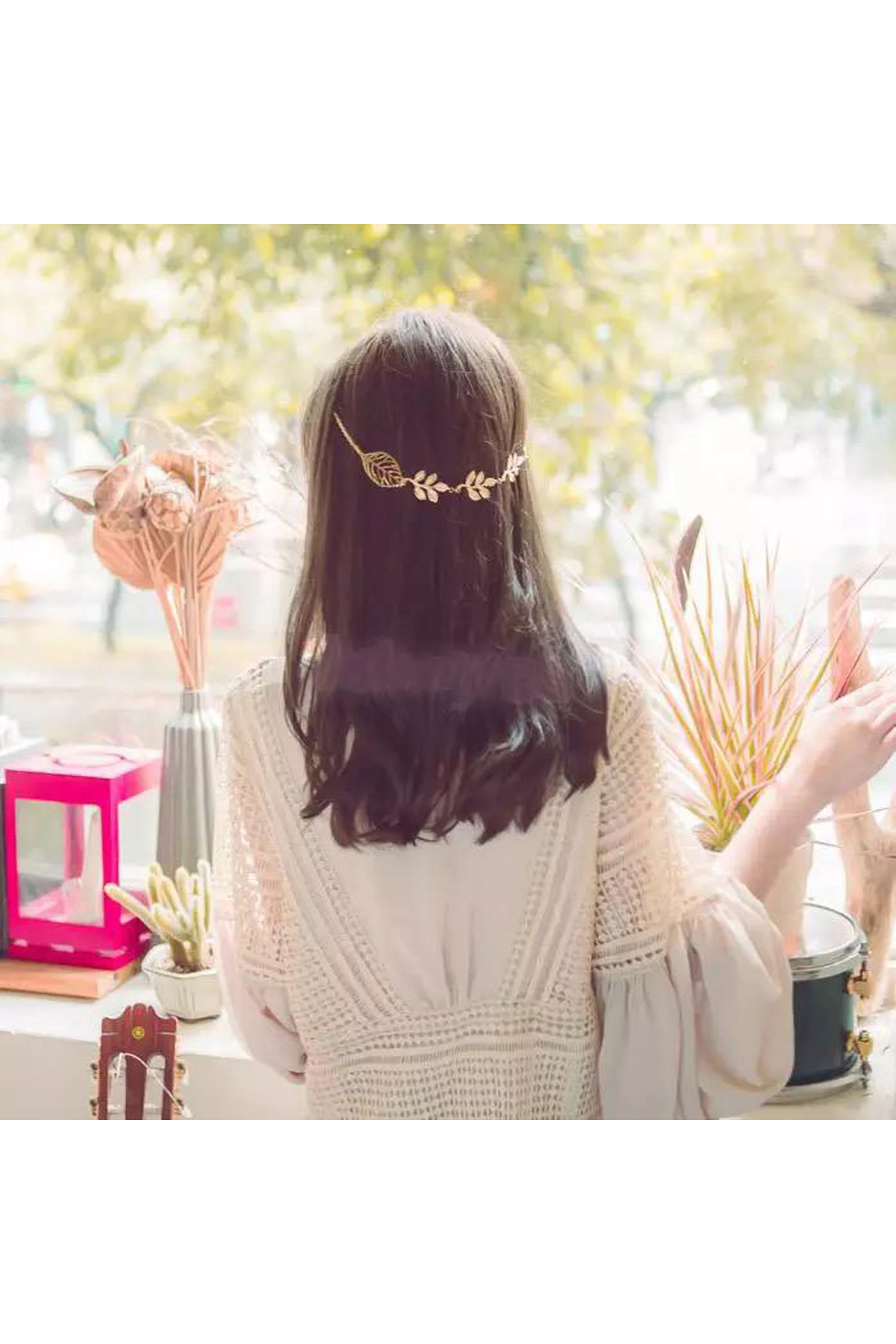 Yapraklı Saç Tokası