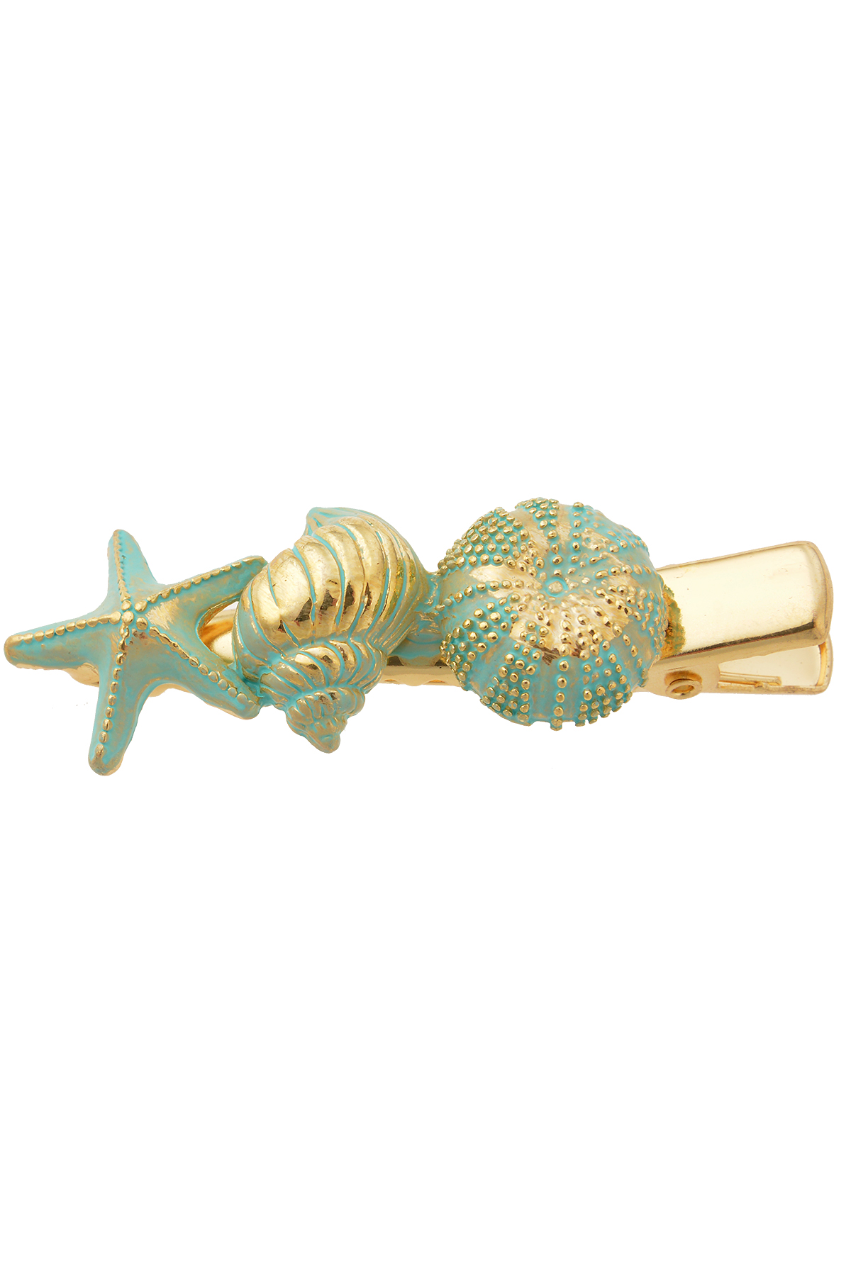 Yeşil Gold Denizkabuklu Toka