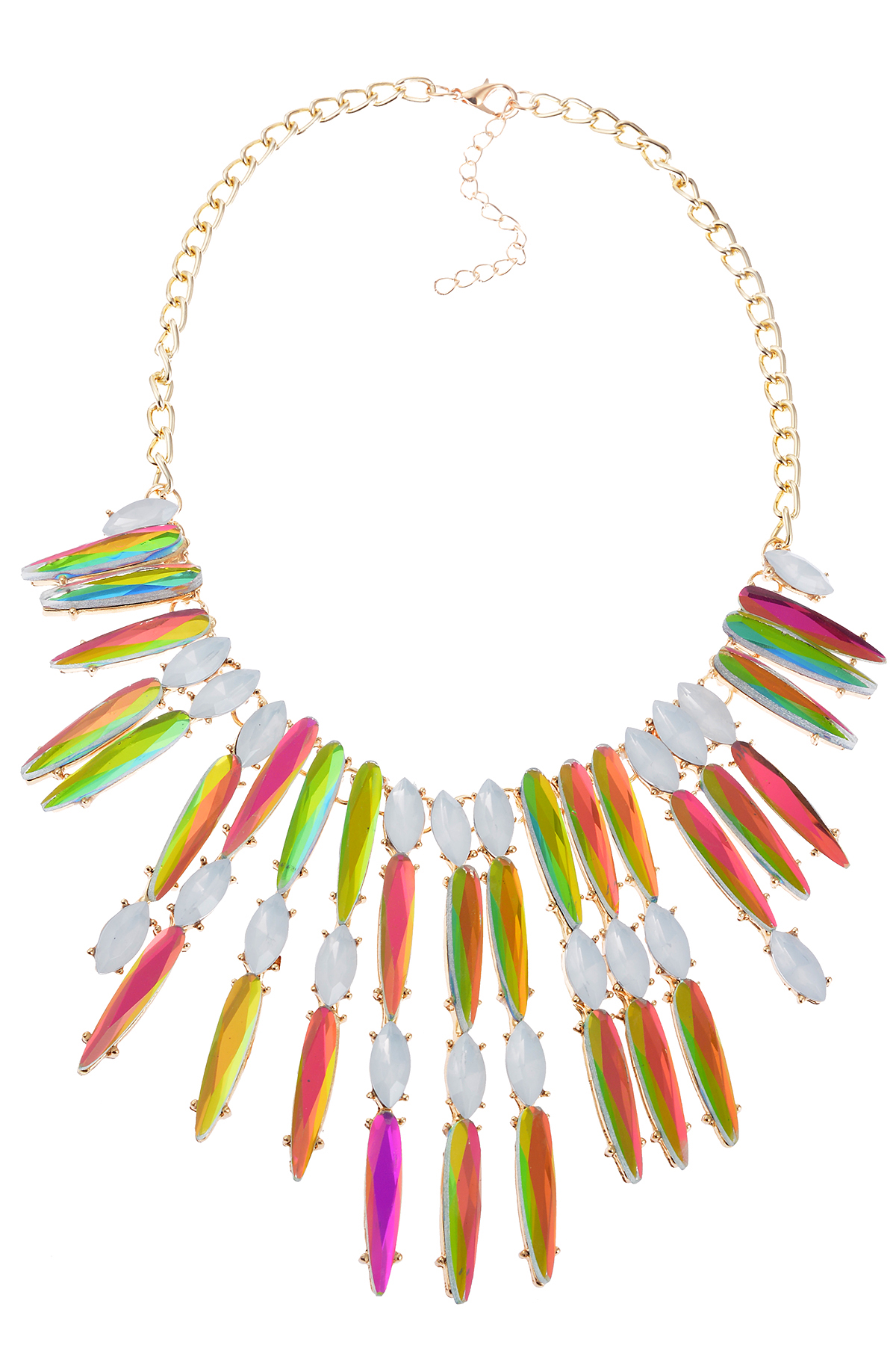 Yeşil Janjan Kristalli Kolye