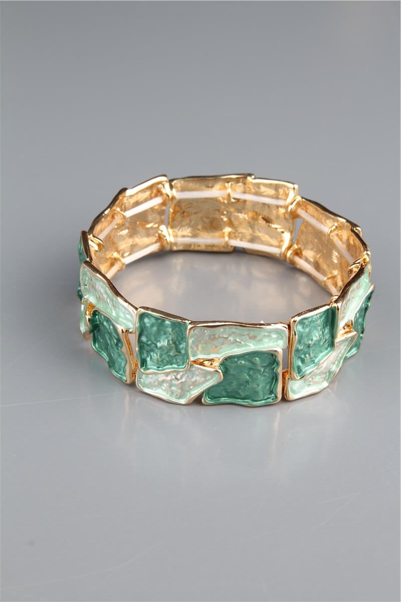 Yeşil Lastikli Bileklik