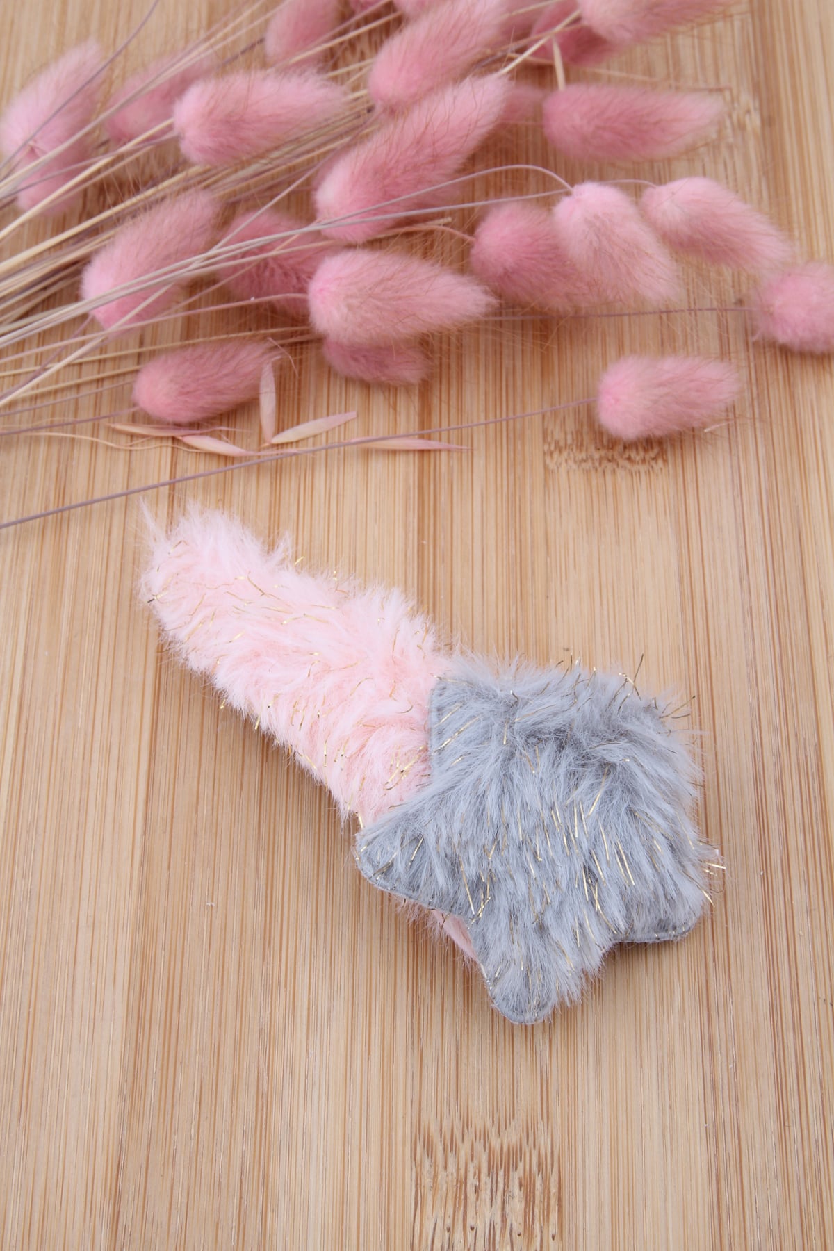 Yıldızlı Çıtçıt Peluş Toka