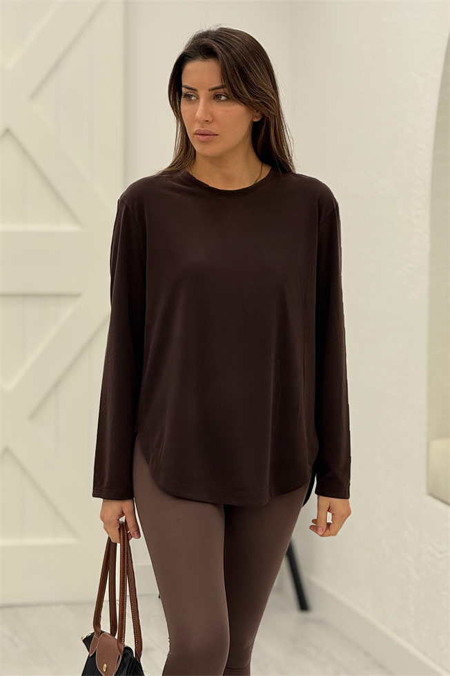 Acı Kahve Modal Tshirt 3295