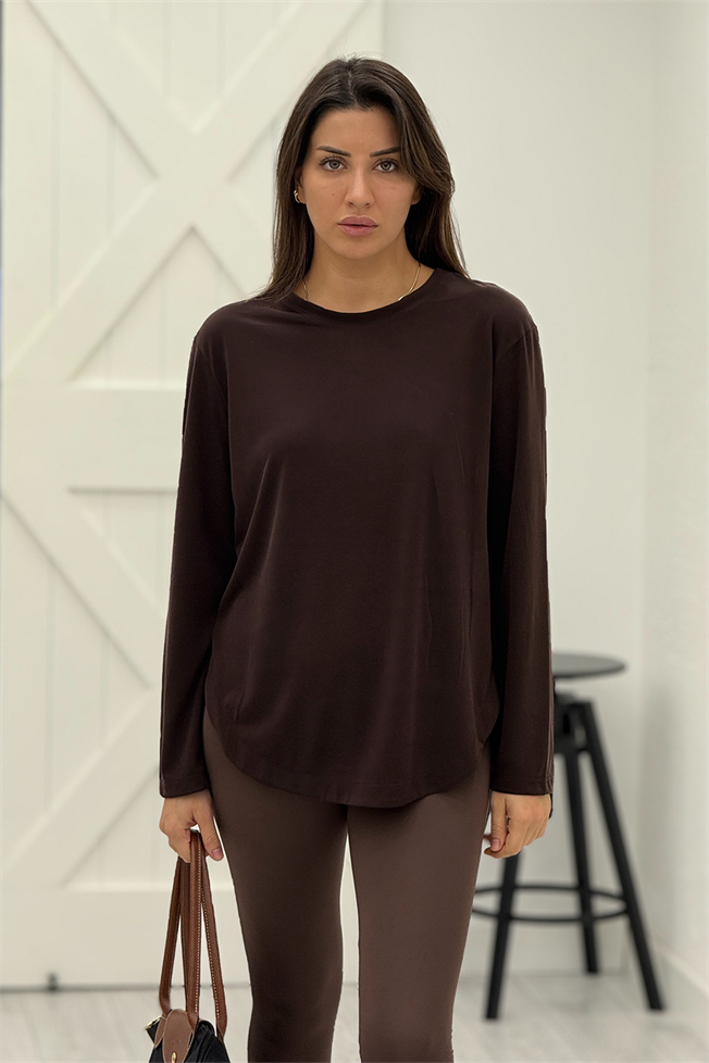 Acı Kahve Modal Tshirt 3295