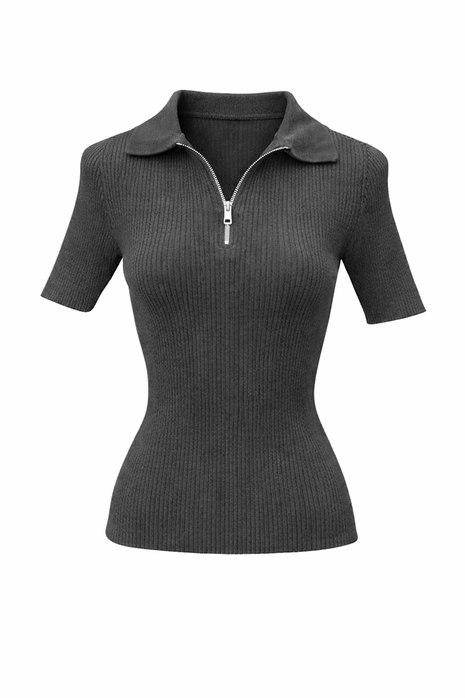 Antrasit Polo Yaka Triko 3574