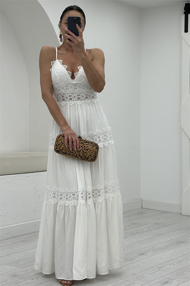 Beyaz Elbise 39856
