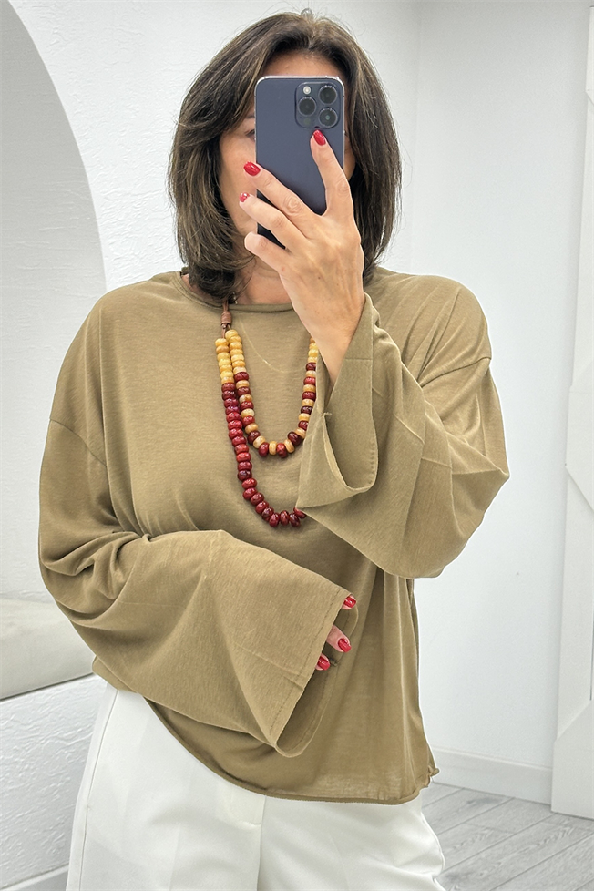 Camel Transparan Bluz 215