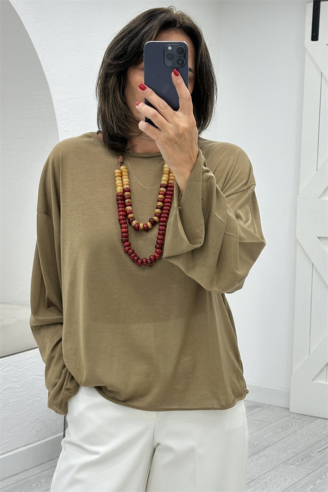 Camel Transparan Bluz 215