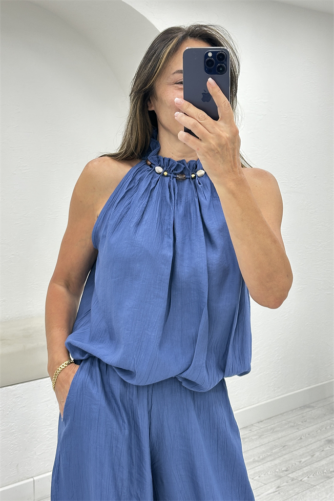 İndigo Bluz Pantolon Takım 580977