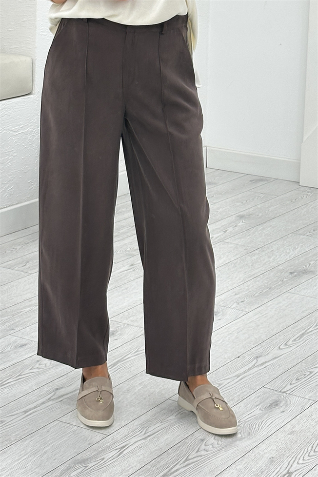 Kahverengi Klasik Pantolon 00206