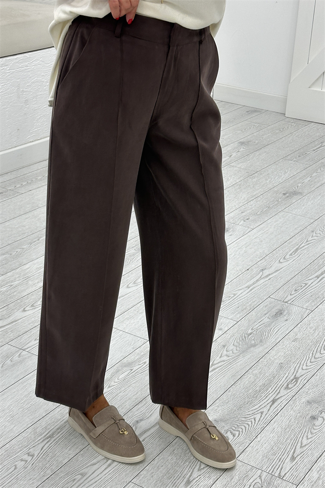 Kahverengi Klasik Pantolon 00206