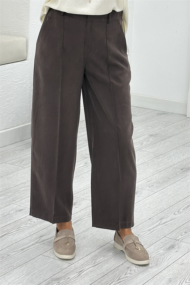 Kahverengi Klasik Pantolon 00206