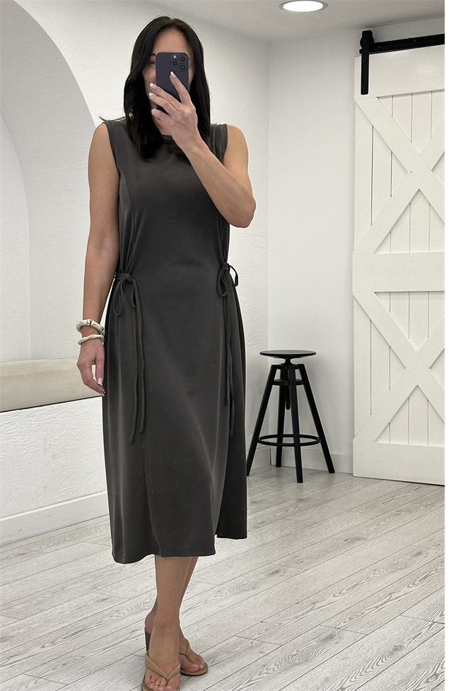 Kahverengi Modal Elbise 3713