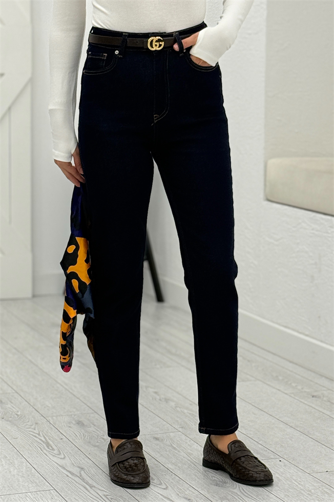 Lacivert Push Up Skinny Jean 3290