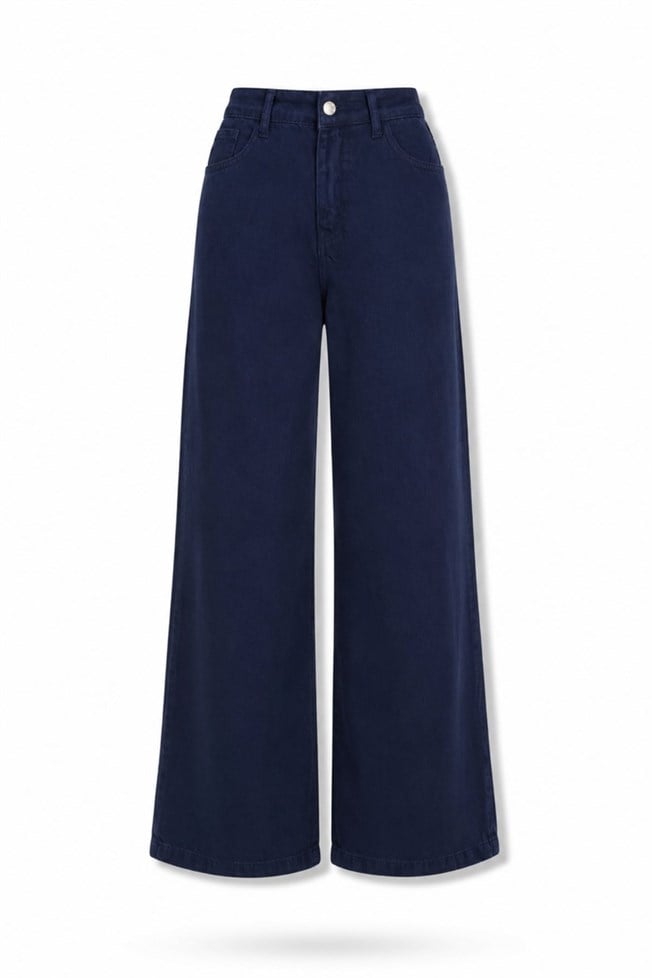 Lacivert Tensel Culotte Jean 01026