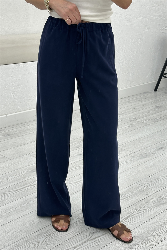 Lacivert Tensel Pantolon 3890