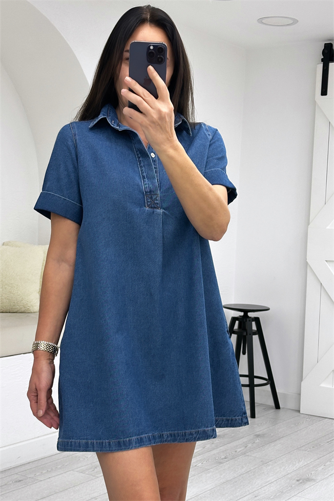 Mavi Denim Elbise 3659