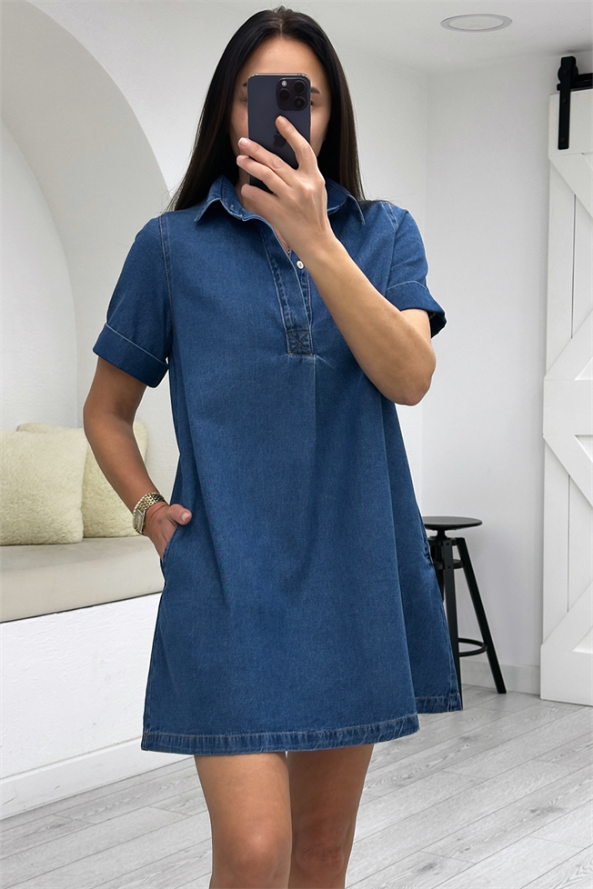 Mavi Denim Elbise 3659