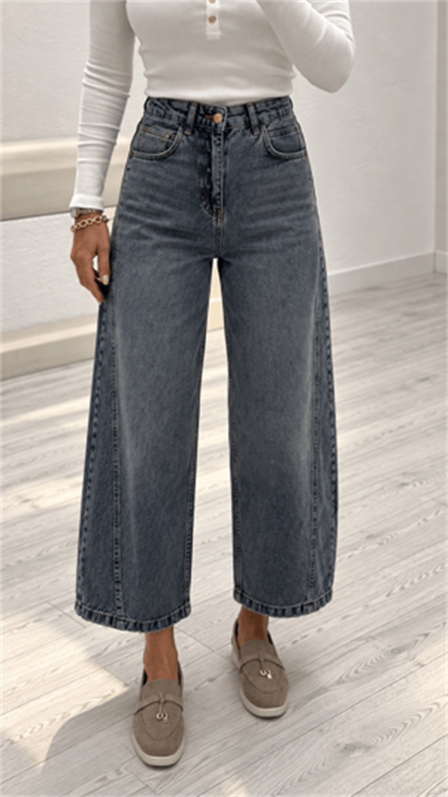 Mavi Dikiş Detaylı Jean 545