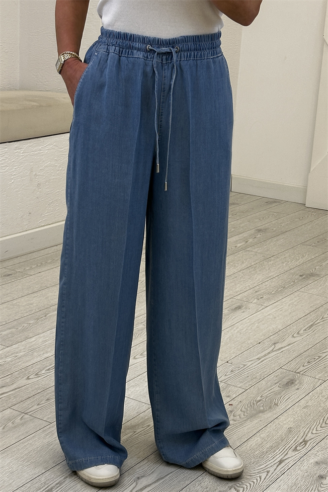 Mavi Lyocell Wide Leg Jean 3621