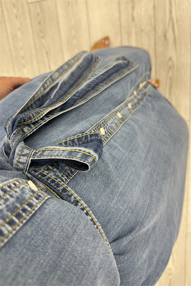 Mavi Tensel Denim Elbise 3611