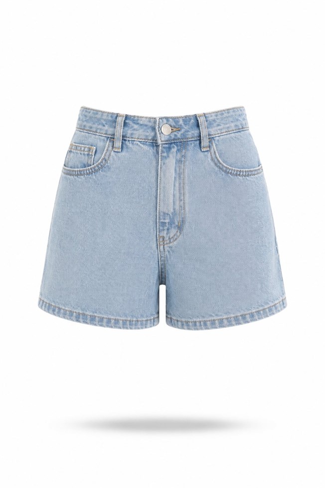 Mavi Tensel Denim Şort 01087