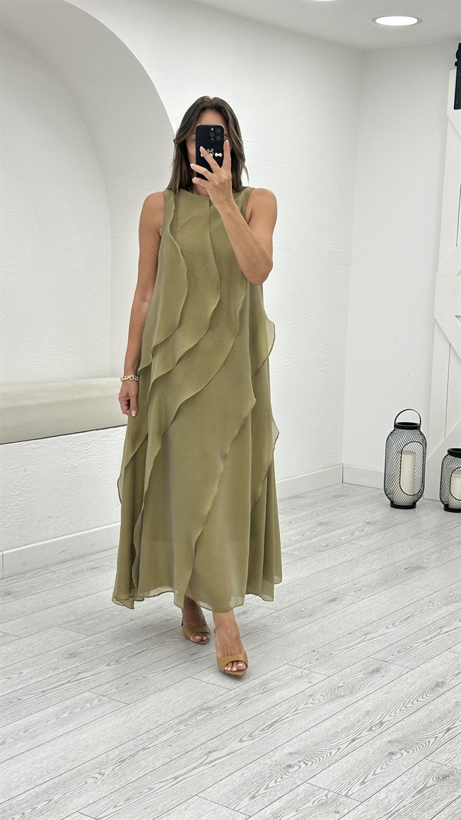 Olive Elbise 3450