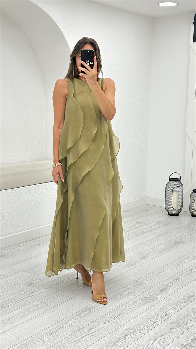 Olive Elbise 3450