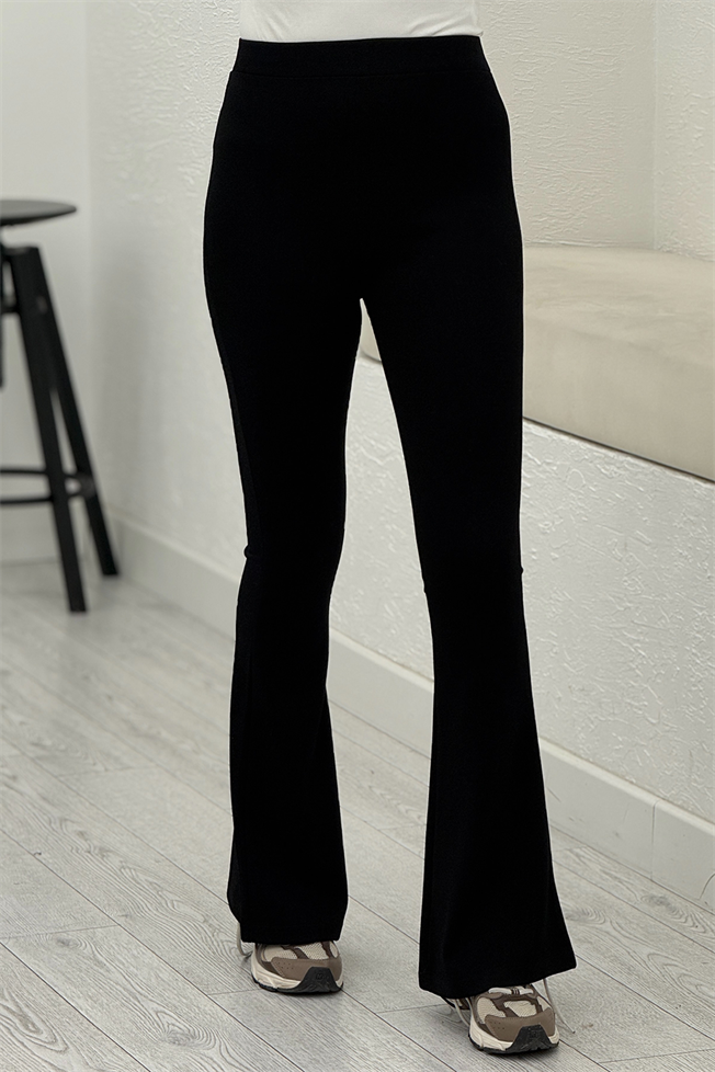 Siyah Çelik İspanyol Tayt 0185