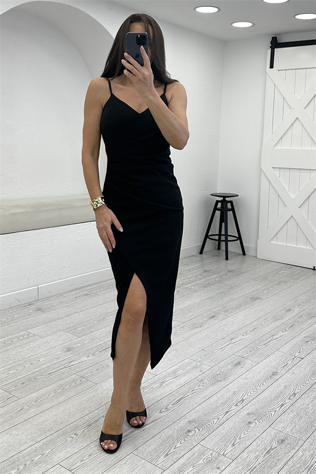 Siyah Elbise 35675