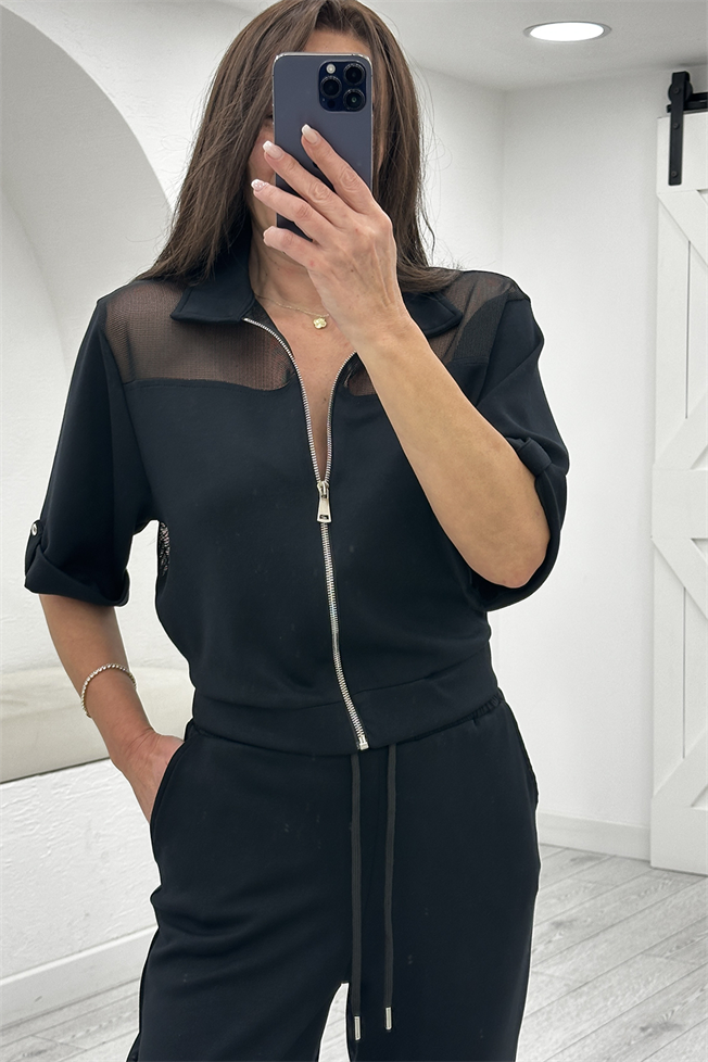 Siyah File Detay Takım 3748