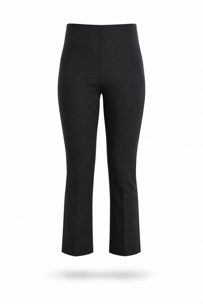 Siyah Flare Pantolon 4251