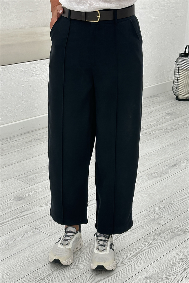 Siyah Kemerli Pantolon 58549